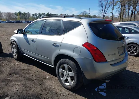 2004 Nissan Murano Sl from USA, damaged, VIN JN8AZ08W24W312041